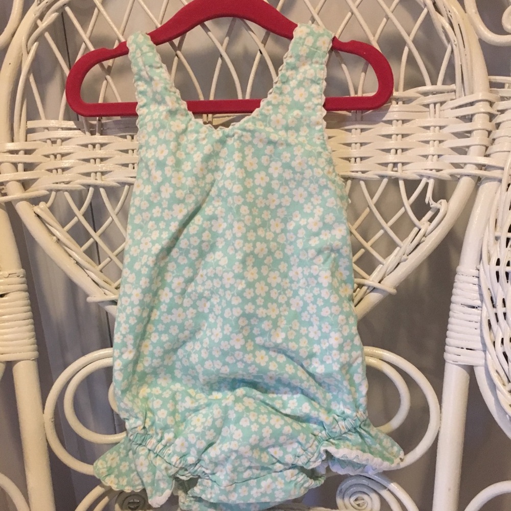 Girls 4T Flower bathing suit